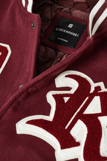 Clockhouse homme - CLOCKHOUSE - bomber - bordeaux