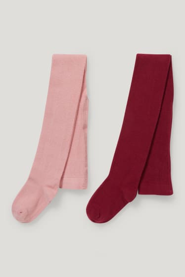 Toddler Girls - Multipack 2er - Strumpfhose - pink