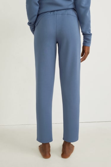 Dona - Pantalons de xandall - ioga - 4 Way Stretch - blau