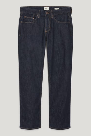 Mężczyźni - Regular Jeans - dżins-ciemnoniebieski
