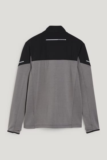 Hombre - Chaqueta deportiva - gris oscuro