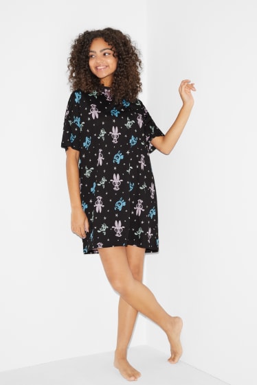 Online exclusive - CLOCKHOUSE - nightshirt - Powerpuff Girls - black