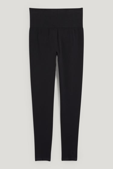 Femmes - Legging - yoga - sans coutures - noir