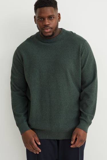 Uomo XL - Maglione - verde scuro