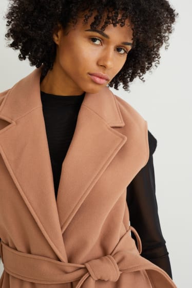 Donna - Gilet - marrone