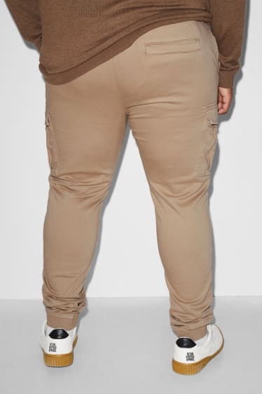 Clockhouse nen - CLOCKHOUSE - pantalons cargo - slim fit - beix
