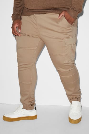 Clockhouse nen - CLOCKHOUSE - pantalons cargo - slim fit - beix