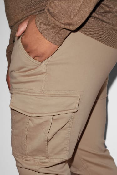 Clockhouse nen - CLOCKHOUSE - pantalons cargo - slim fit - beix