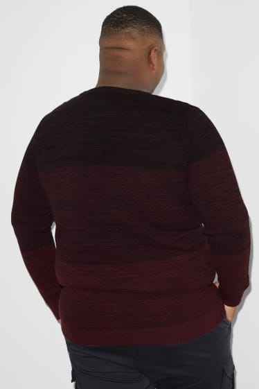Esclusiva online - CLOCKHOUSE - maglione - rosso scuro