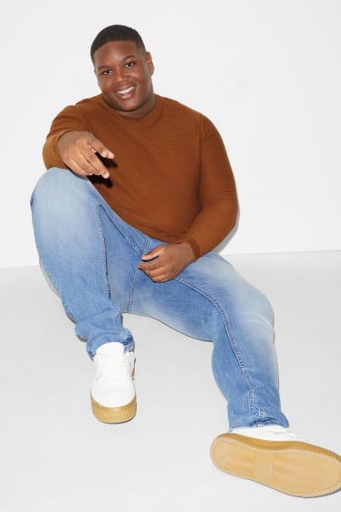 Exclu web - CLOCKHOUSE - pullover - havane