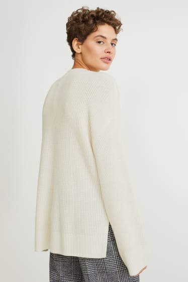 Mujer - Jersey - crema