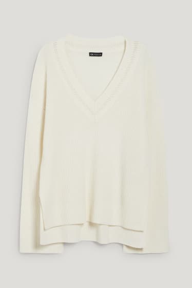 Mujer - Jersey - crema