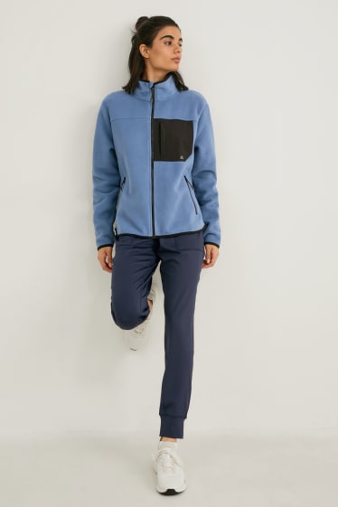 Donna - Giacca di pile - hiking - THERMOLITE® - blu