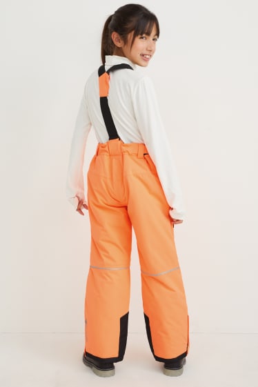 Nena - Pantalons d’esquí - taronja fluorescent