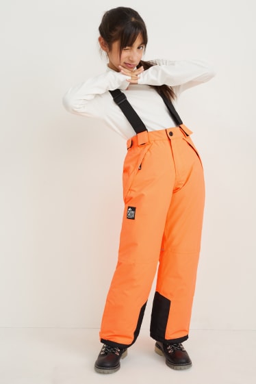 Nena - Pantalons d’esquí - taronja fluorescent