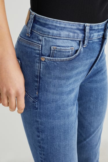 Femmes - Slim jean - mid waist - jean galbant - LYCRA® - jean bleu