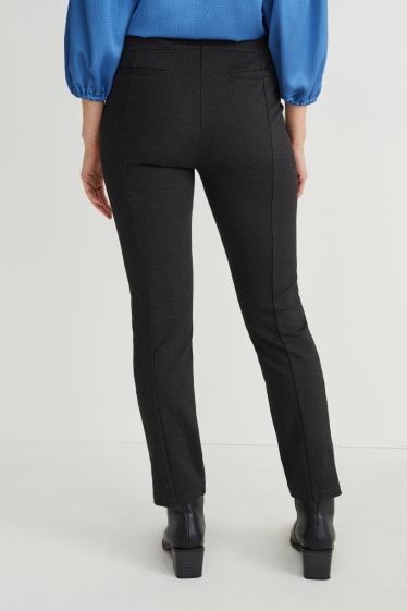 Damen - Leggings - dunkelgrau-melange
