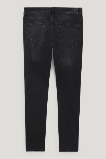 Clockhouse pro kluky - CLOCKHOUSE - skinny jeans - LYCRA® - džíny - tmavošedé