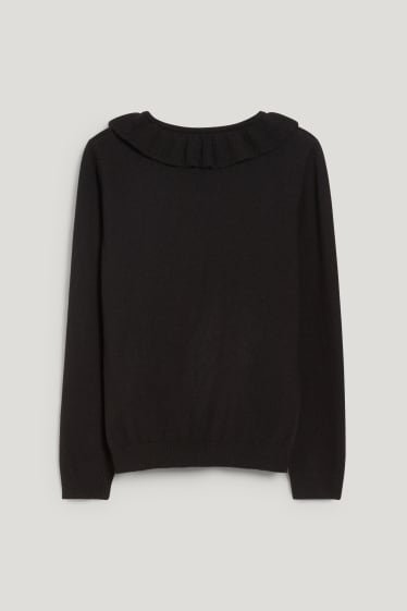 Kids Girls - Sweter - czarny