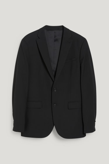Pánské - Oblekové sako - slim fit - Flex - LYCRA® - Mix & Match - černá