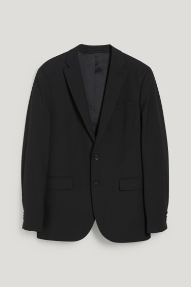 Herren - Baukasten-Sakko - Slim Fit - Flex - LYCRA® - Mix & Match - schwarz