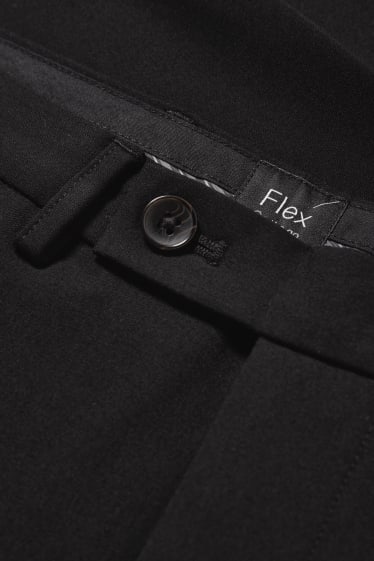 Hommes - Pantalon de costume - slim fit - Flex - LYCRA® - noir