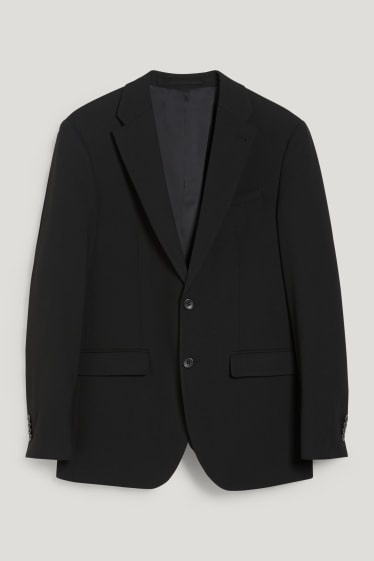 Hombre - Americana - colección modular - regular fit - Flex - LYCRA® - Mix & Match - negro