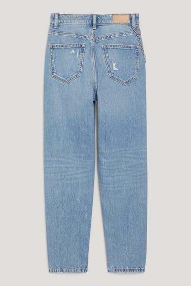 Clockhouse Girls - CLOCKHOUSE - Mom Jeans - High Waist - jeans-blau