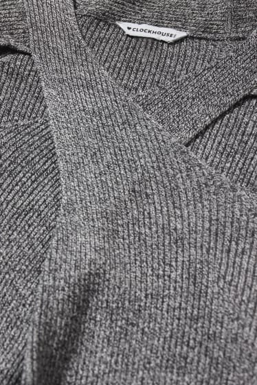 Clockhouse femme - CLOCKHOUSE - pull - gris chiné