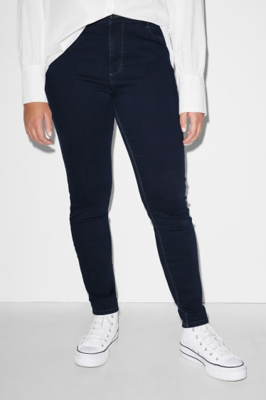 Donna - CLOCKHOUSE - super skinny jeans - a vita alta - jeans blu scuro