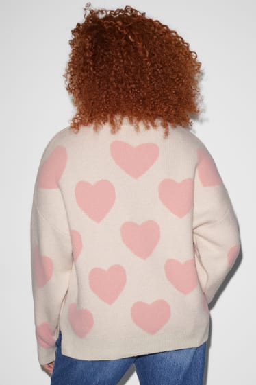 Donna - CLOCKHOUSE - maglione - fantasia - rosa