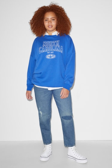 Damen XL - CLOCKHOUSE - Mom Jeans - High Waist - jeans-blau