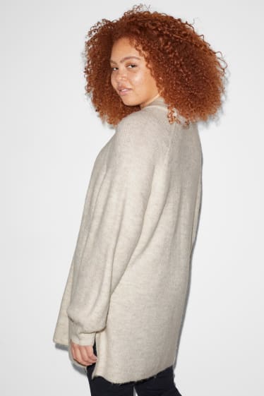 Femmes grandes tailles - CLOCKHOUSE - Pullover - crème