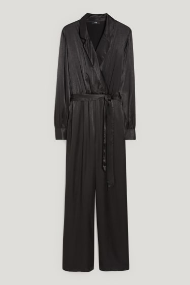 Dames - Jumpsuit - zwart