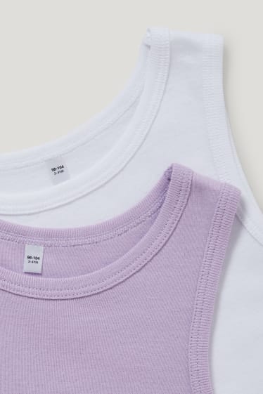 Toddler Girls - Multipack of 6 - vest - light violet