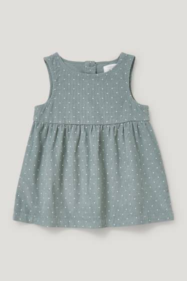 Baby Girls - Babyoutfit - 2-delig - mintgroen