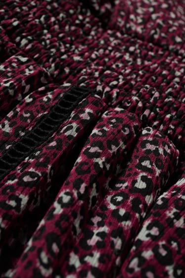 Clockhouse Girls - CLOCKHOUSE - vestito di chiffon - fantasia - porpora