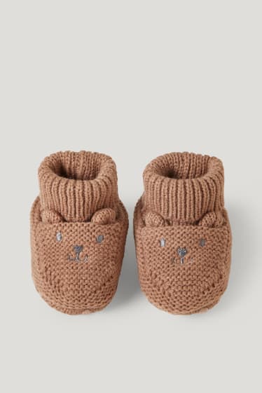 Baby Boys - Baby booties - brown