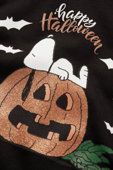 Kids Girls - Snoopy - Halloween-Hoodie - schwarz