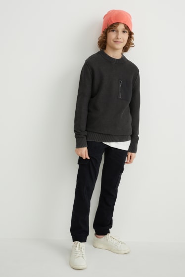 Kids Boys - Pullover - schwarz