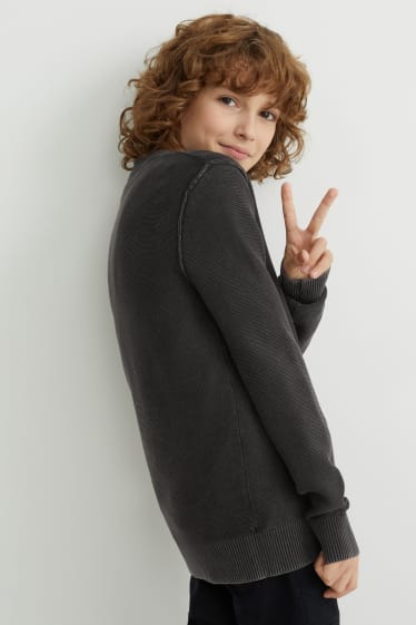 Kids Boys - Pullover - schwarz