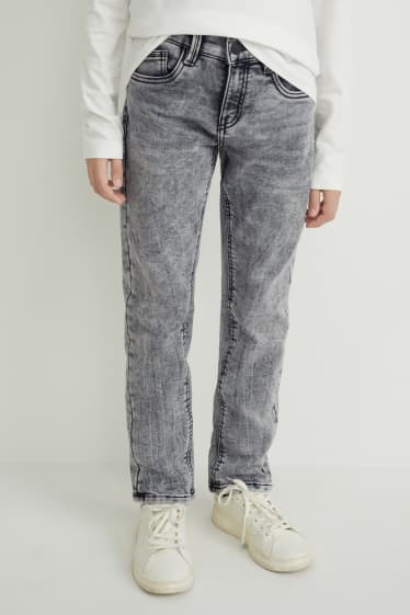 Bambini: - Slim jeans - jeans termici - jog denim - jeans grigio chiaro