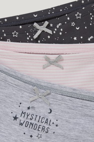 Kids Girls - Multipack of 3 - boxer shorts - gray