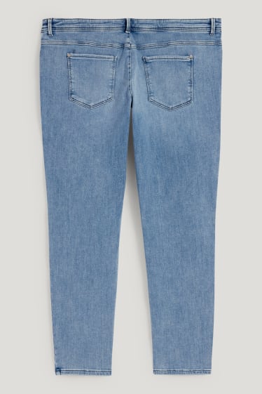 Kobiety - Skinny Jeans - średni stan - One Size Fits More - dżins-niebieski