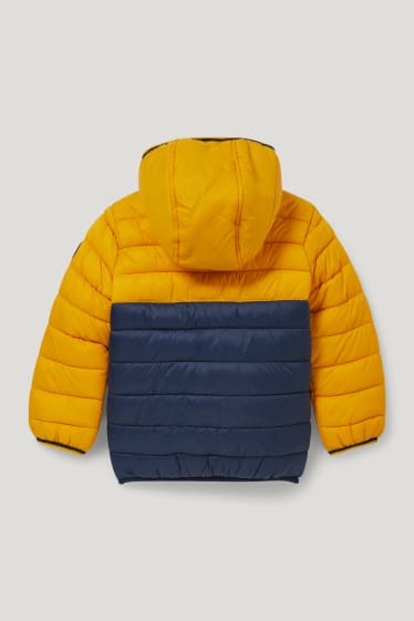Toddler Boys - Steppjacke mit Kapuze - gelb