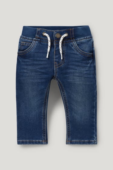 Baby Boys - Babyspijkerbroek - jeansdonkerblauw