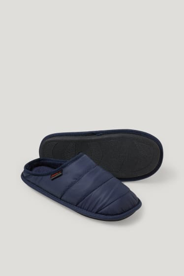 Men - Slippers - THERMOLITE® - dark blue