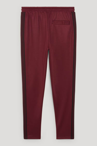 Clockhouse Boys - CLOCKHOUSE - joggingbroek - donkerrood