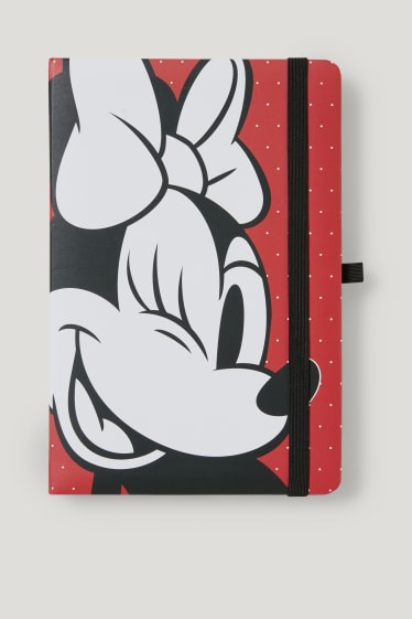 Clockhouse Girls - Minnie Mouse - notebook - red