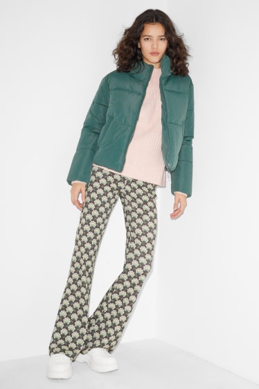 Clockhouse Girls - CLOCKHOUSE - giacca trapuntata - verde scuro